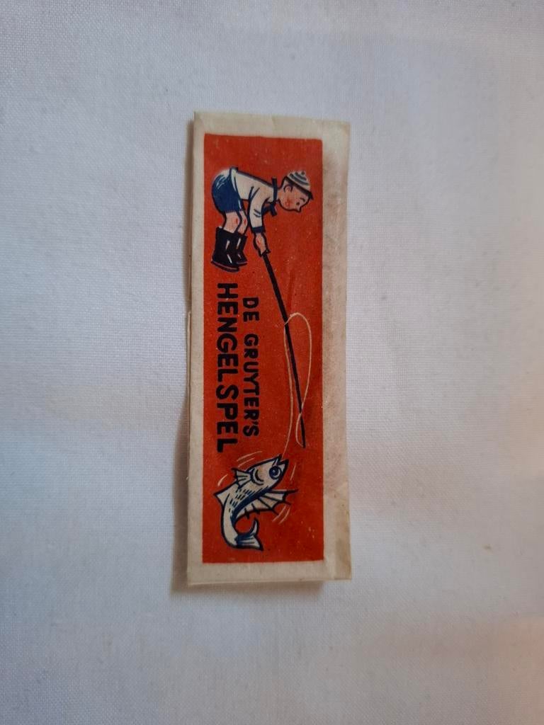De Gruyter snoepje van de week Hengelspel, Verzamelen, Ophalen of Verzenden, Zo goed als nieuw, Gebruiksvoorwerp