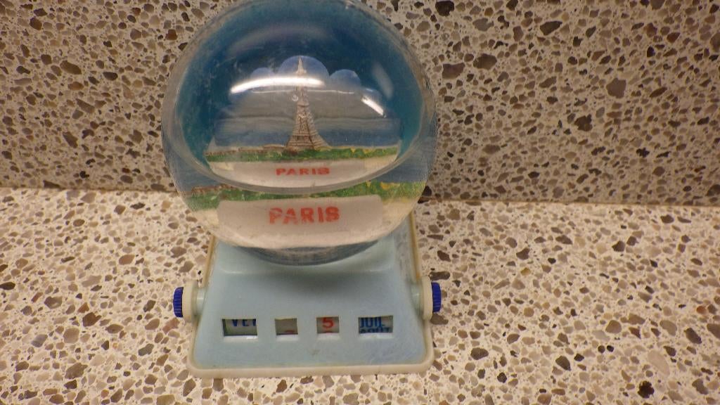 mooie sneeuwbol van de Eifeltoren, Ophalen of Verzenden, Gebruikt