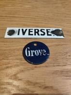 Emaille bordjes, Ophalen of Verzenden