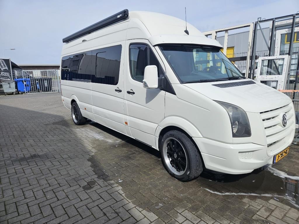 VW Crafter L3H3 Camper kartsport/Motorsport/kart camper, Buscamper of Camperbus, Luifel, Treinzit, Tot en met 3