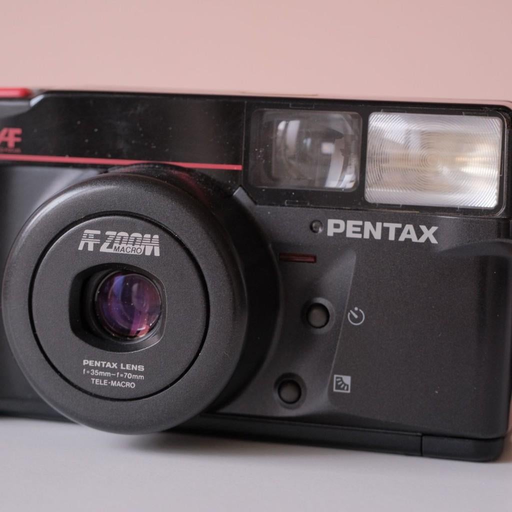 Analog Camera Pentax Zoom 70, Ophalen of Verzenden, Niet werkend, Compact, Pentax