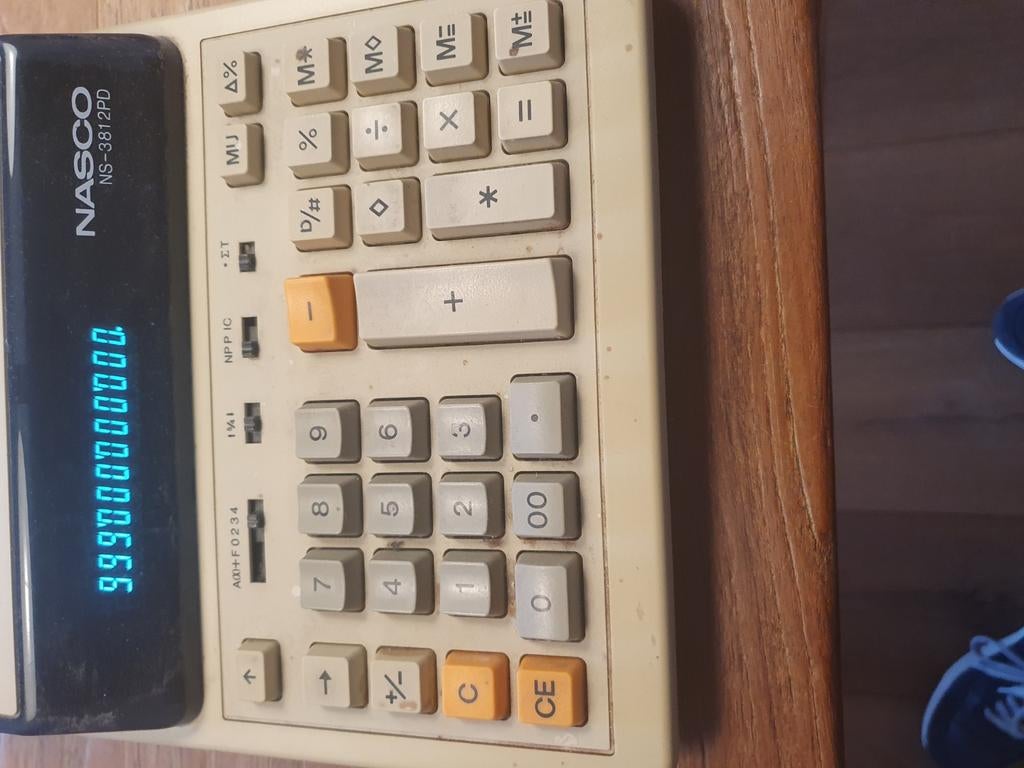 Rekenmachine, Ophalen