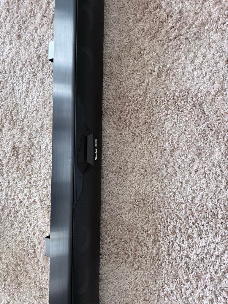 Teufel Cinebar 52 THX soundbar met subwoofer, Ophalen, Met externe subwoofer, Gebruikt