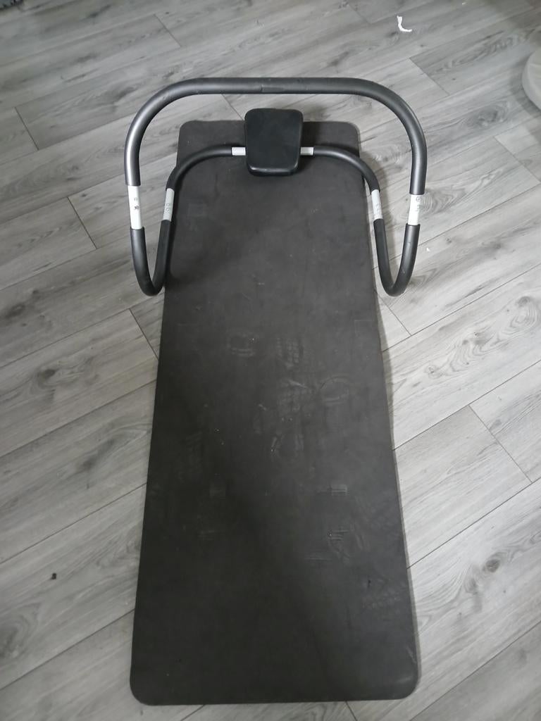 Buikspier trainer met mat, Ophalen