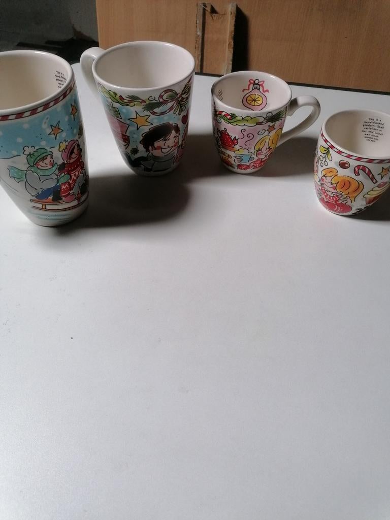 blond Amsterdam kerst mokken, Huis en Inrichting, Keuken | Servies, Ophalen, Blond Amsterdam, Nieuw, Kop(pen) en/of Schotel(s)