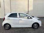 Kia Picanto 1.0 CVVT X-treme LEER.CLIMA.LED.NAP!, Auto's, Voorwielaandrijving, Euro 5, Gebruikt, Zwart