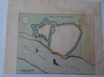 Gravure vesting Wijk bij Duurstede, Blaeu, ca 1650, Antiek en Kunst, Verzenden, Cartografie, 1600 - 1699, Gravure