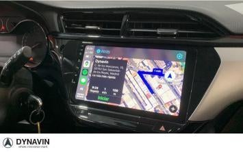 Navigatie opel corsa F 2019-2023 android 15 apple carplay