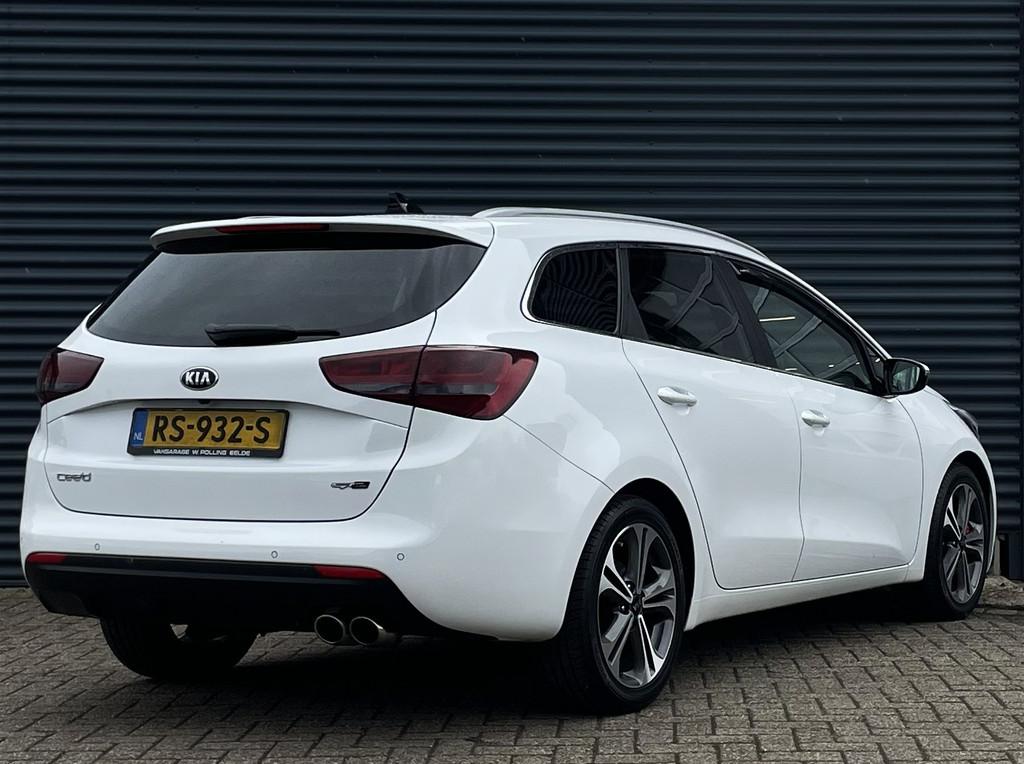 Kia Cee D Sportwagon 1.0 T-GDI GT-Line 120PK, Voorwielaandrijving, Stof, Gebruikt, Wit