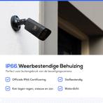 Teceye PoE cameraset 4 stuks met 500GB recorder Zwart CCTV, Ophalen of Verzenden