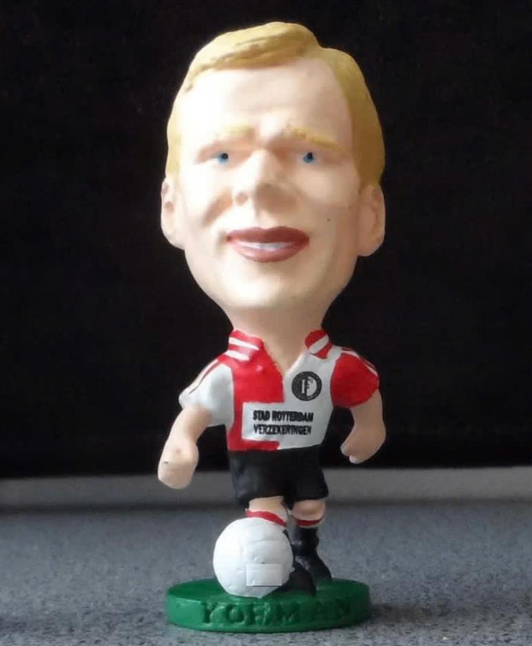 Ronald Koeman Feyenoord Poppetje, Verzamelen, Ophalen of Verzenden, Zo goed als nieuw, Buitenlandse clubs, Beeldje of Poppetje