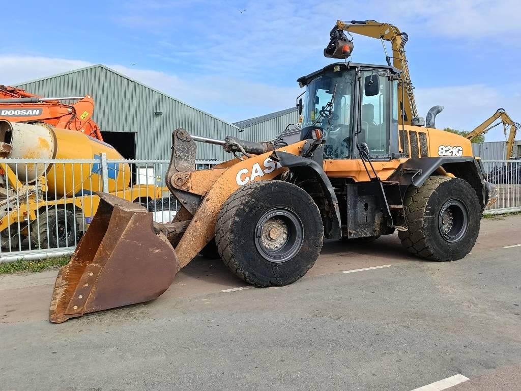 Case 821 G shovel wiellader loader (bj 2017), Wiellader of Shovel