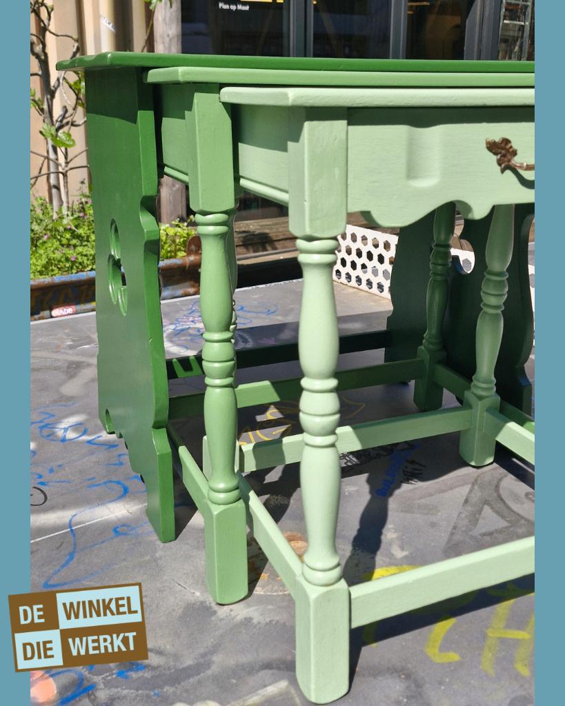 Groene Kastjes, 55 tot 75 cm, Zo goed als nieuw, Rechthoekig, Hout