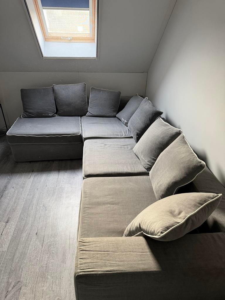 Riviera Maison Hoekbank - Comfortabel en Stijlvol, Huis en Inrichting, 250 tot 300 cm, 100 tot 125 cm, Hoekbank, Ophalen of Verzenden