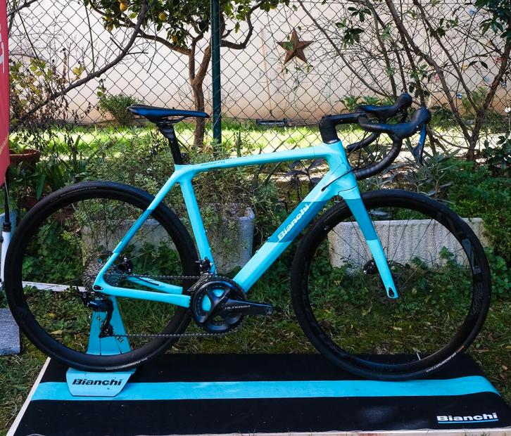 Bianchi Infinito CV 55 Shimano 105, Fietsen en Brommers, Fietsen | Racefietsen, Gebruikt, Heren, Overige merken, Meer dan 20 versnellingen