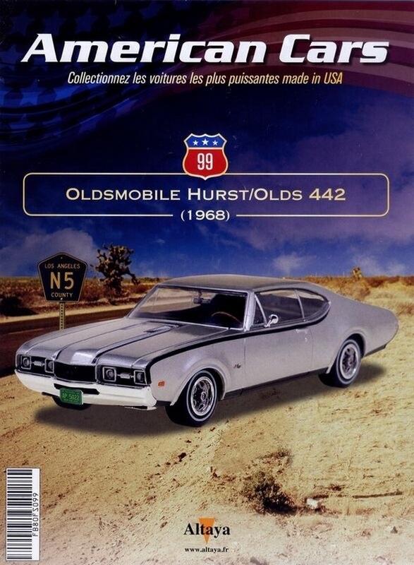 ALTAYA AMERICAN CARS N°99. OLDSMOBILE HURST OLDS 442 1968