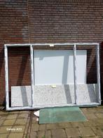 Graniet aanrechtblad wit met design 4x300x65cm, Ophalen of Verzenden, Wit, Graniet of Steen