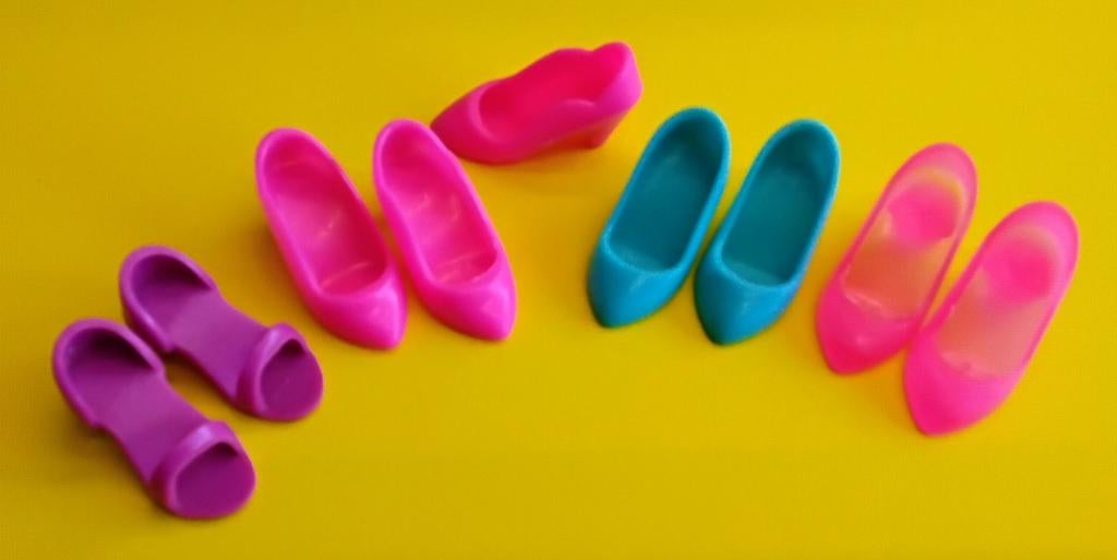 Vintage Barbie"Jem&the Holograms"Schoenen, Ophalen of Verzenden, Gebruikt, Kleertjes