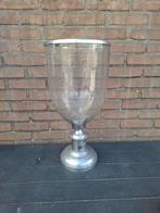 Riviera maison groot windlicht oude collectie, Ophalen, Overige kleuren, Glas, Minder dan 50 cm