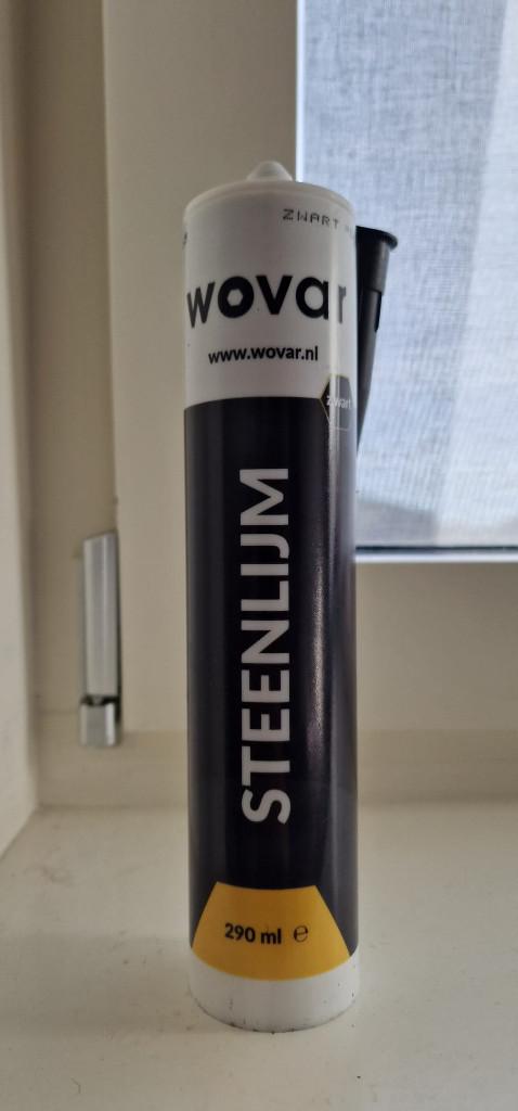 Steenlijm 8x zwart ongebruikt, Tuin en Terras, Overige materialen, Overige typen, Nieuw, 5 tot 10 m²