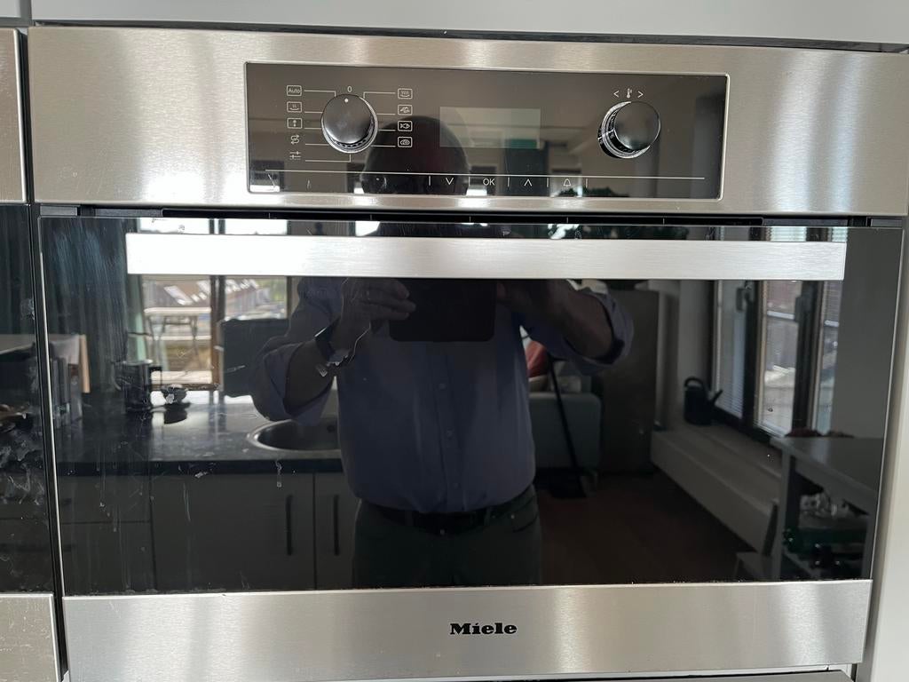 Miele stoomoven, Witgoed en Apparatuur, Ovens, Gebruikt, Oven, Stoom, Inbouw
