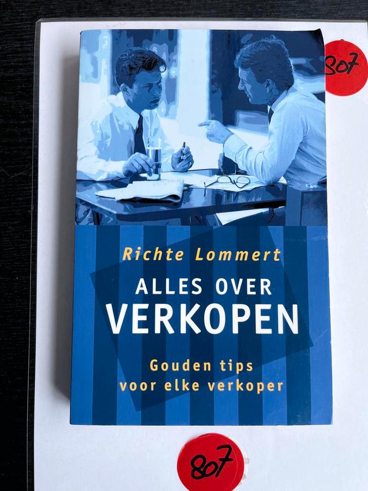 Alles over Verkopen: Gouden tips voor elke verkoper, Boeken, Economie, Management en Marketing, Zo goed als nieuw, Economie en Marketing
