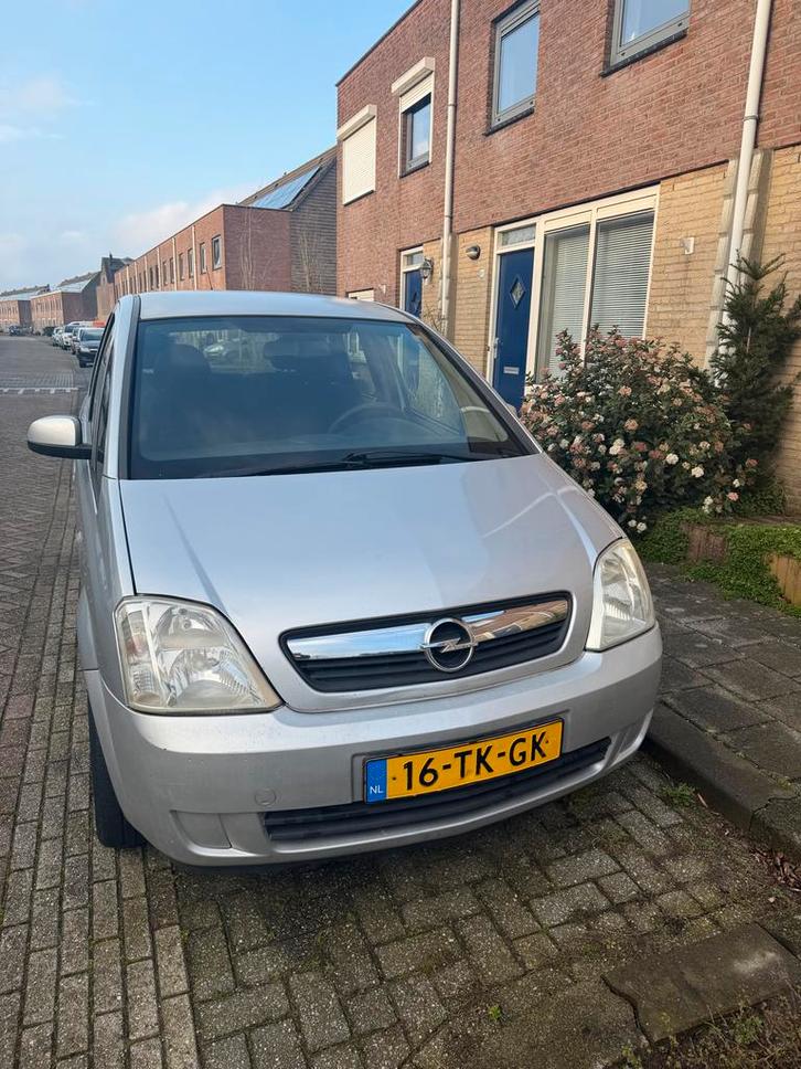 Opel Meriva 1.6 16V 77KW Easytronic 2006 Grijs, Auto's, Opel, Particulier, Meriva, Benzine, C, MPV, Automaat, Origineel Nederlands