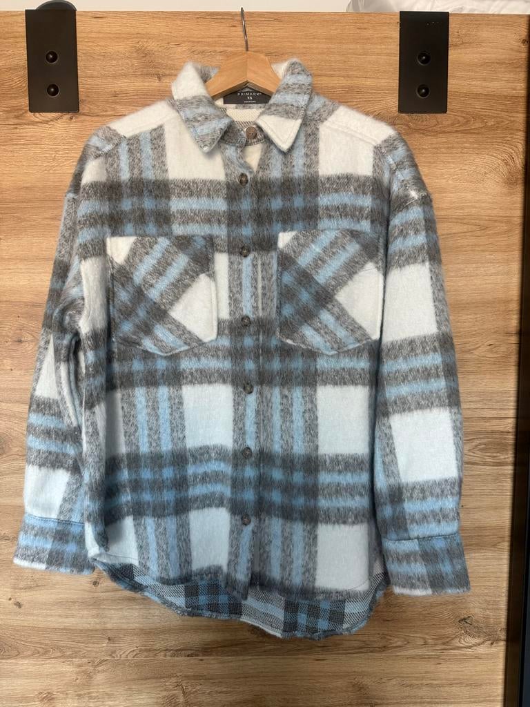 Primark Shacket Dames, Ophalen of Verzenden, Nieuw, Maat 34 (XS) of kleiner, Blauw