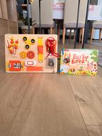 Montessori Speelgoed Set: Houten Busy Board + Busy Book, Ophalen of Verzenden, Nieuw, Overige typen