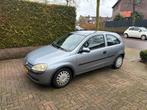 Opel Corsa 1.2 16V 3D 2003 Grijs, Auto's, Opel, Voorwielaandrijving, 74 pk, Origineel Nederlands, Handgeschakeld