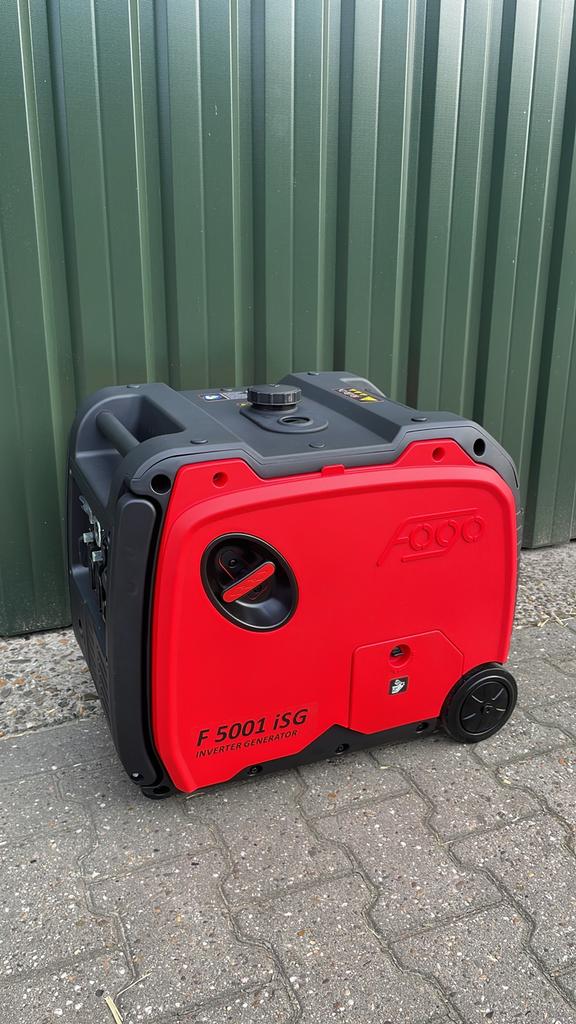 F 5001 ISG inverter aggregaat/generator benzine & lpg, Ophalen, Benzine, Geluidgedempt, Nieuw