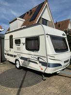 Fendt Bianco 420 met mover, airco en Unico Bologna voortent, Treinzit, Dwarsbed, Particulier, Ringverwarming