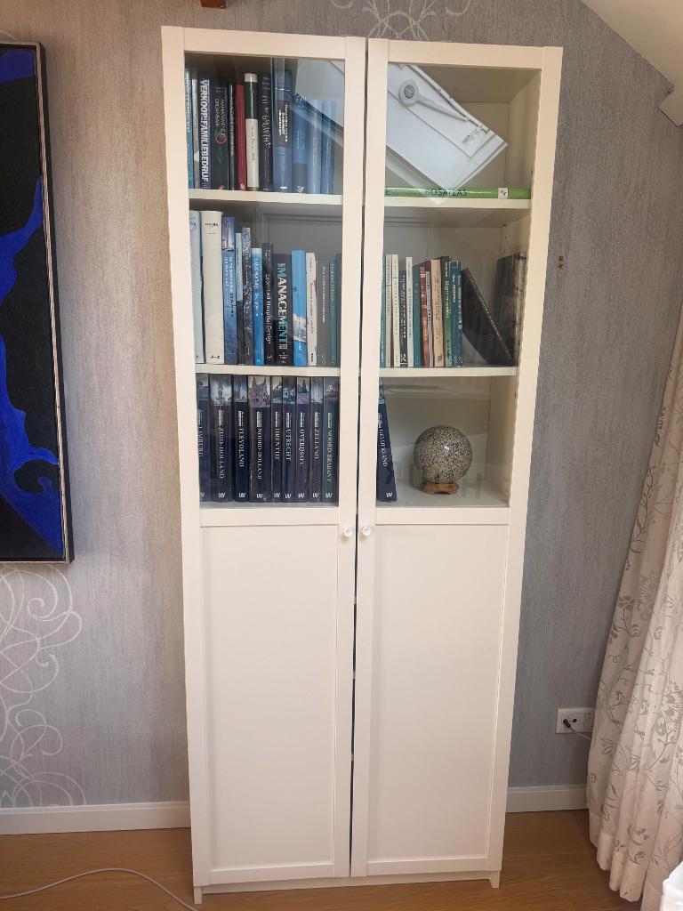 Boekenkast IKEA Billy, Huis en Inrichting, Ophalen, 50 tot 100 cm, 25 tot 50 cm, Gebruikt