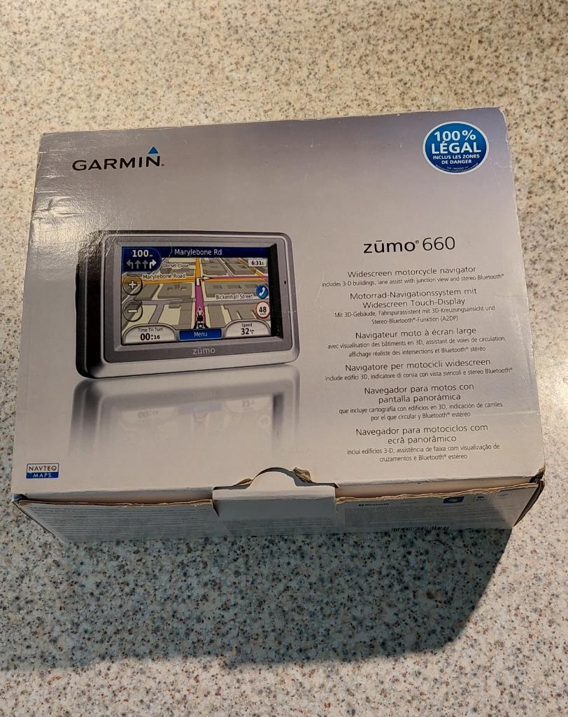 Zumo 660 Motor navigatie, Ophalen of Verzenden, Zo goed als nieuw