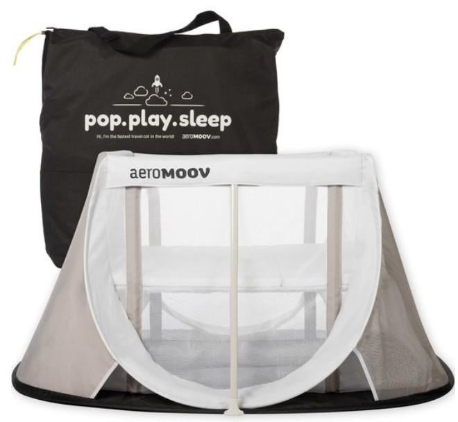 AeroMoov Campingbedje, Kinderen en Baby's, Babywiegjes en Ledikanten, Ophalen, Zo goed als nieuw, Reisbedje