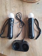 Sony PlayStation Move controllers met oplaadstation voor VR, S, Ophalen of Verzenden, Zo goed als nieuw, S