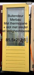 Achterdeur voordeur 95 stuks vele maten en modellen zie foto, Doe-het-zelf en Verbouw, Deuren en Horren, Gebruikt, 80 tot 100 cm