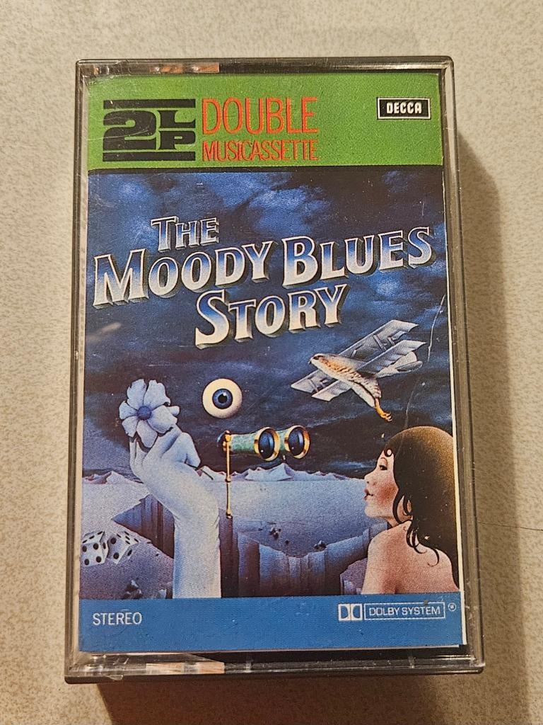 The Moodyblues story - Cassette, Cd's en Dvd's, Cassettebandjes, Gebruikt, Verzenden, 1 bandje, Origineel