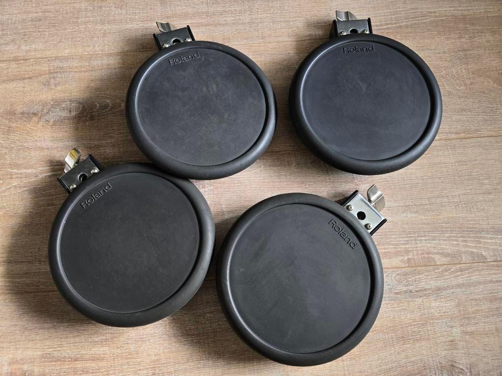 Roland PD-8 trigger pads (4 stuks), Ophalen of Verzenden, Roland