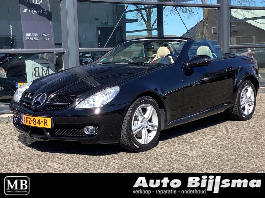 Mercedes SLK-klasse 200 K. Prestige nekverwarming, lederen b, Auto's, Mercedes-Benz, 13 km/l, Achterwielaandrijving, Gebruikt