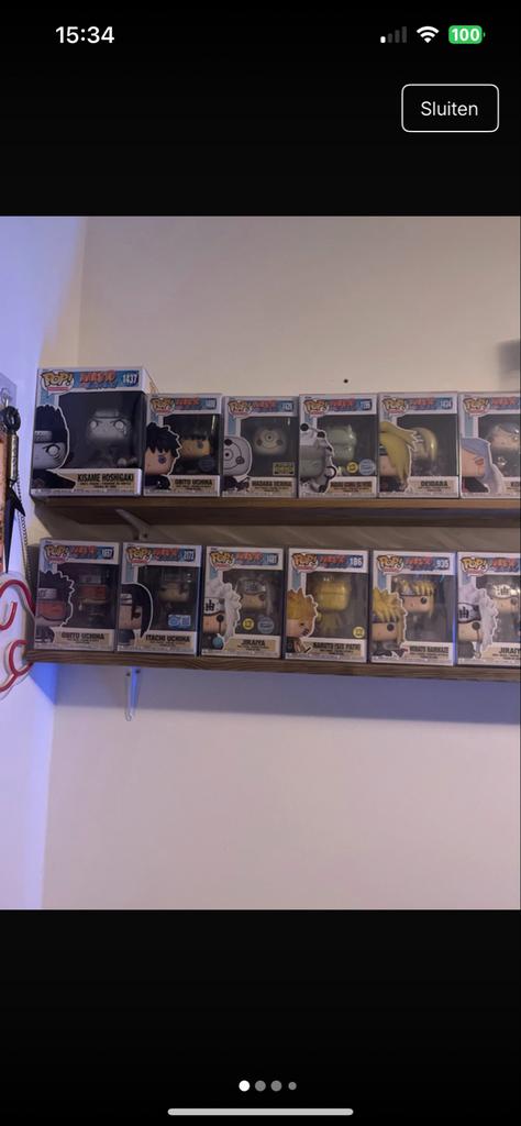 Naruto Funko Pop! Collectie ALLEMAAL IN PROTECTORS, Ophalen of Verzenden, Zo goed als nieuw