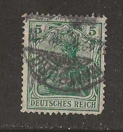 Duitse rijk; 70a Germania ll, Postzegels en Munten, Postzegels | Europa | Duitsland, Verzenden, Duitse Keizerrijk, Gestempeld