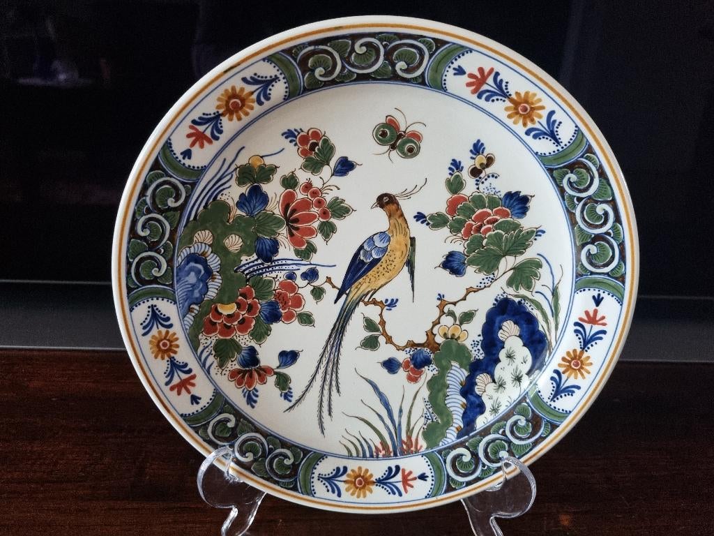 Porseleinen Wandbord van de "De Porceleyne Fles anno 1653", Ophalen of Verzenden