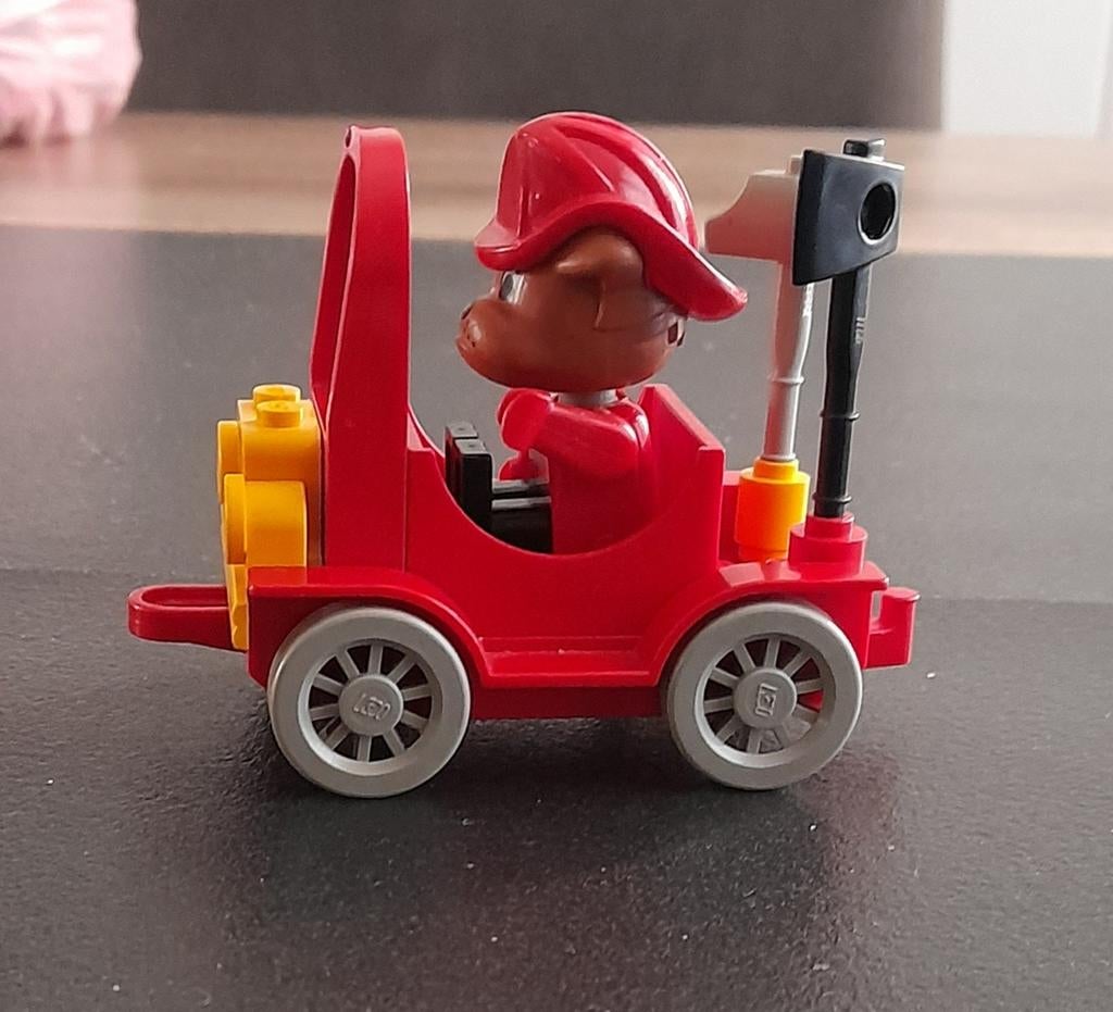 Vintage Lego Fabuland Brandweerauto (3797), Ophalen of Verzenden, Gebruikt, Jongen of Meisje