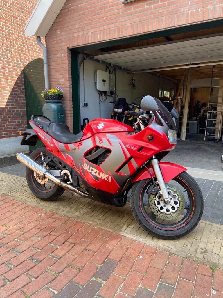 Suzuki GSX600F A2 kenteken (vol vermogen), Sportuitlaat, 4 cilinders, Gebruikt, Minimaal motorrijbewijs A2