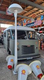 Originele oude benzinepomp lamp verlichting voor eiland, Ophalen, Gebruikt, Lichtbak of (neon) lamp