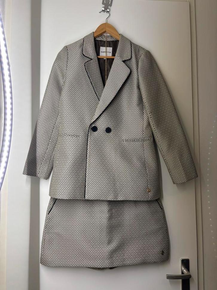 Harper & Yve Damespak met bloemetjes - Nieuw!, Kleding | Dames, Jasjes, Kostuums en Pakken, Nieuw, Kostuum of Pak, Maat 36 (S)