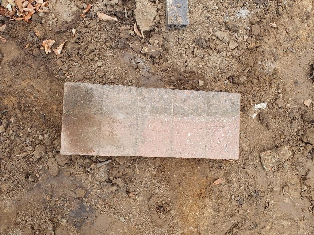 Palisade bandjes, Tuin en Terras, Ophalen, Gebruikt, Beton, Minder dan 100 cm