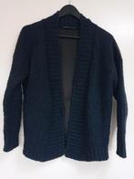 36/38 apart vest donkerblauw met imitatieleer rugpand Summum, Kleding | Dames, Truien en Vesten, Summum Woman, Blauw, Ophalen of Verzenden