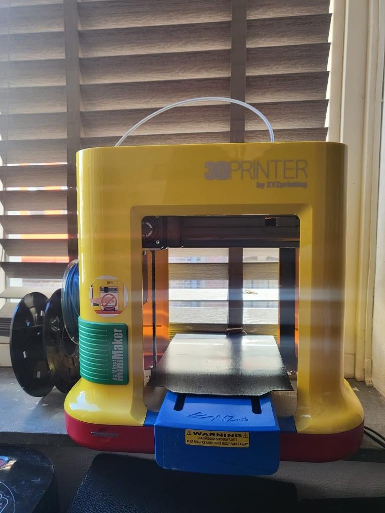 3d xyz printer incl diverse filament, Computers en Software, 3D Printers, Ophalen of Verzenden, Zo goed als nieuw, Da Vinci - XYZ Printing